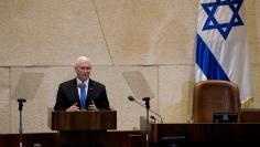 U.S. Vice President Mike Pence addresses the Knesset, Israeli Parliament, in Jerusalem January 22, 2018. REUTERS/Ariel Schalit/Pool