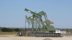 A pump jack stands idle in Dewitt County, Texas January 13, 2016.  REUTERS/Anna Driver 