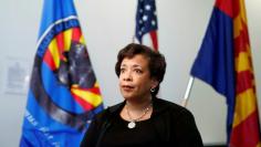 United States Attorney General Loretta Lynch speaks to Reuters in an exclusive interview in Phoenix, Arizona, U.S., June 28, 2016. REUTERS/Nancy Wiechec