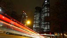 The head quarters of Germany's largest business bank, Deutsche Bank, is photographed in Frankfurt, Germany, December 6, 2017.  REUTERS/Kai Pfaffenbach 