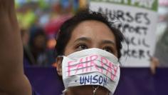 British public sector workers strike over 'poverty pay'