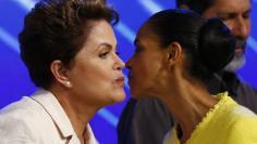 Brazil's Rousseff, Neves race for support in election runoff
