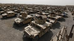 American/Iraqi Humvees