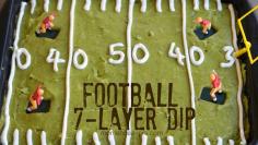 		<p>You might get a flag for vandalizing the field and destroying the goal post, but with the right corn chip, you'll be in heaven.  The guacamole (mashed avocado, grated onion, lime juice, a touch of cilantro, salt and pepper) is not artificial turf.  T