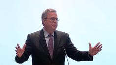 Former Florida Governor Jeb Bush speaks during a conference on education at Intercontinental hotel in Tegucigalpa August 22, 2011. 