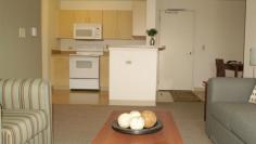 		<p>Students (most of them freshmen) at this gated-community complex of 8- to 15-story apartment buildings get a fully furnished private room in a suite that includes either two or four bedrooms and one or two baths. Each suite comes with a fully equippe