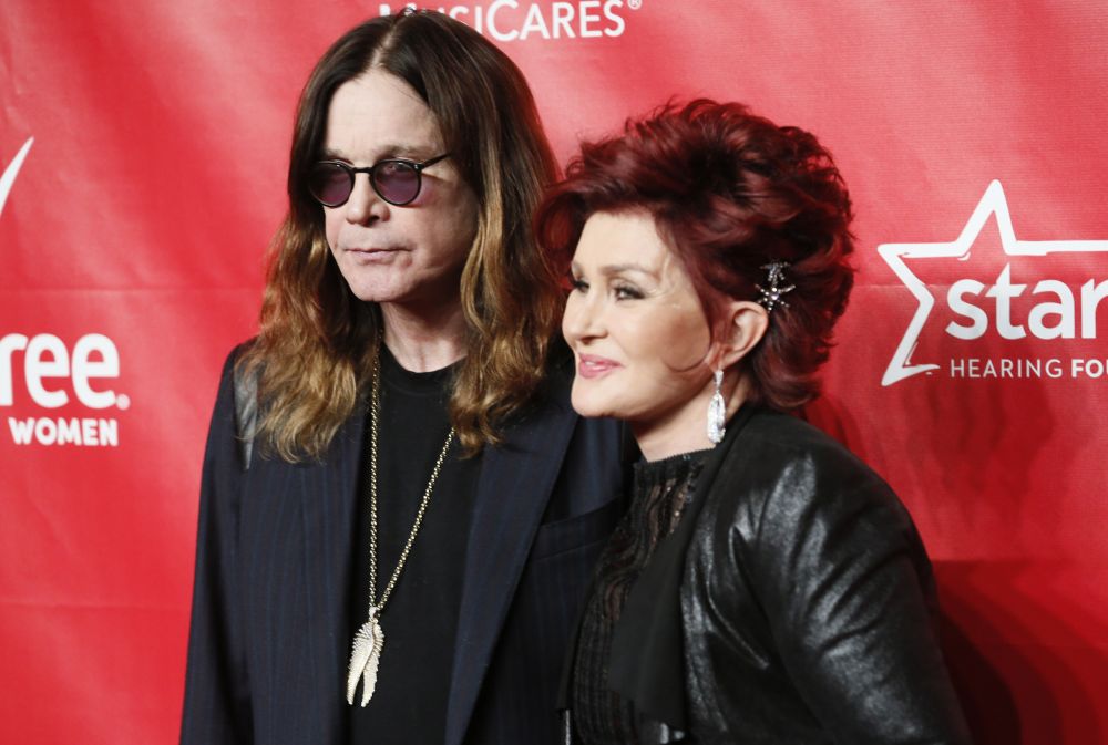 Ozzy and Sharon Osbourne