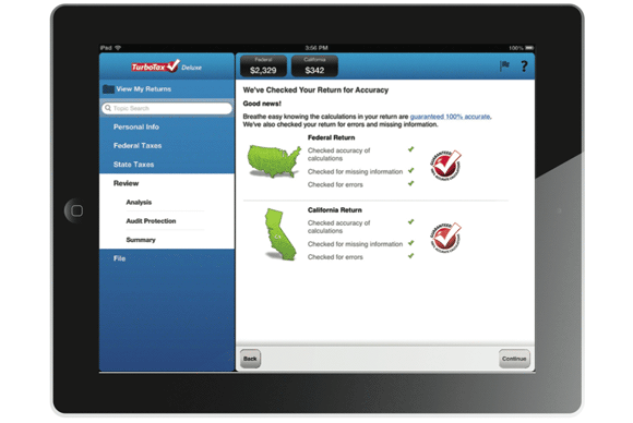 TurboTax for iPad