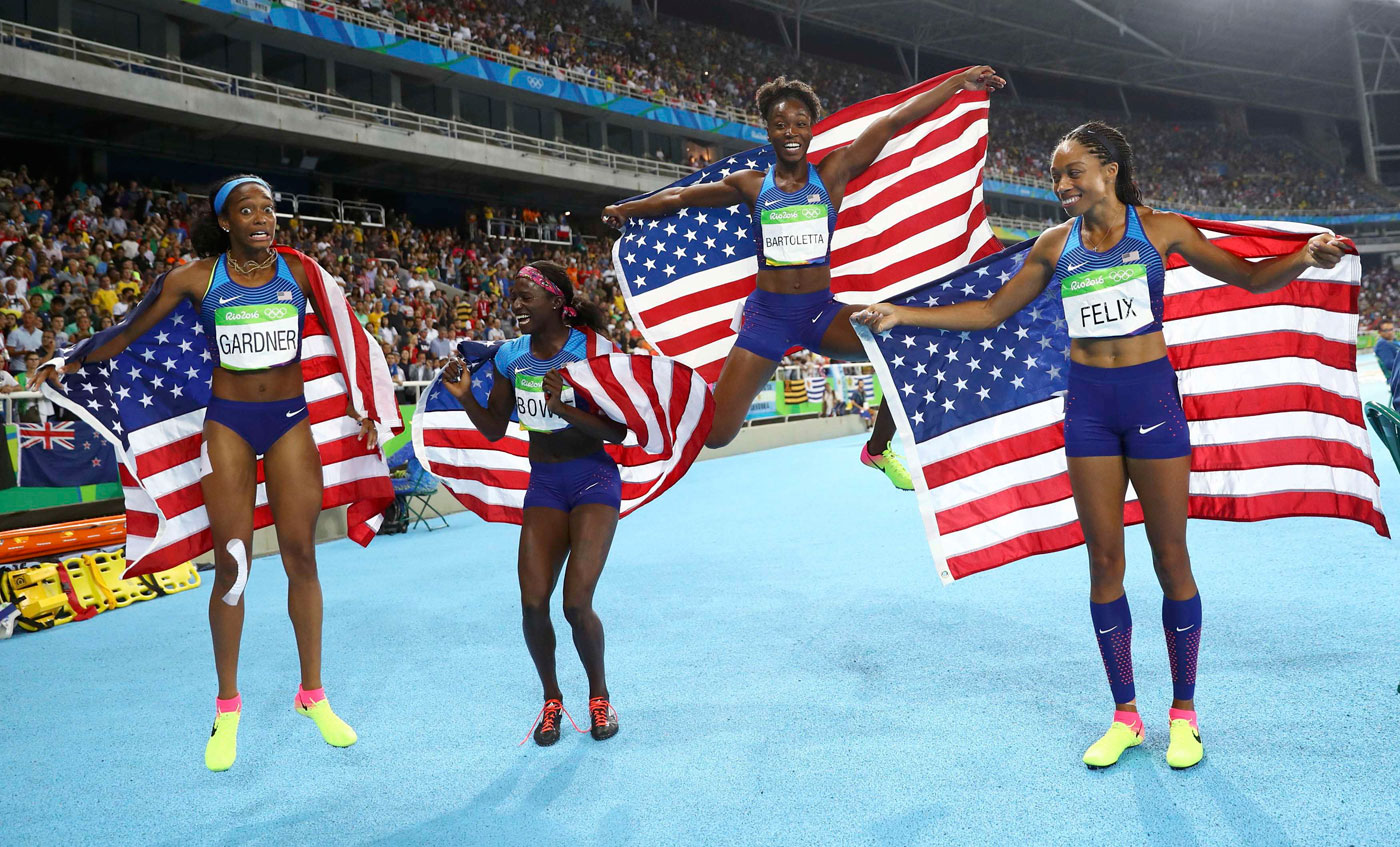 Athletics - Women's 4 x 100m Relay Final