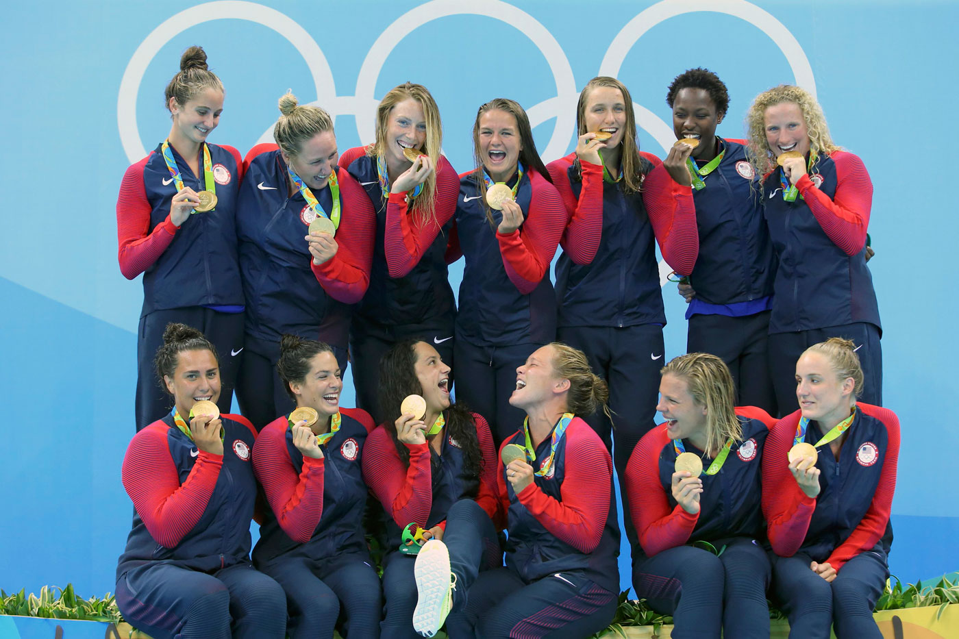 Water Polo - Women's Victory Ceremony