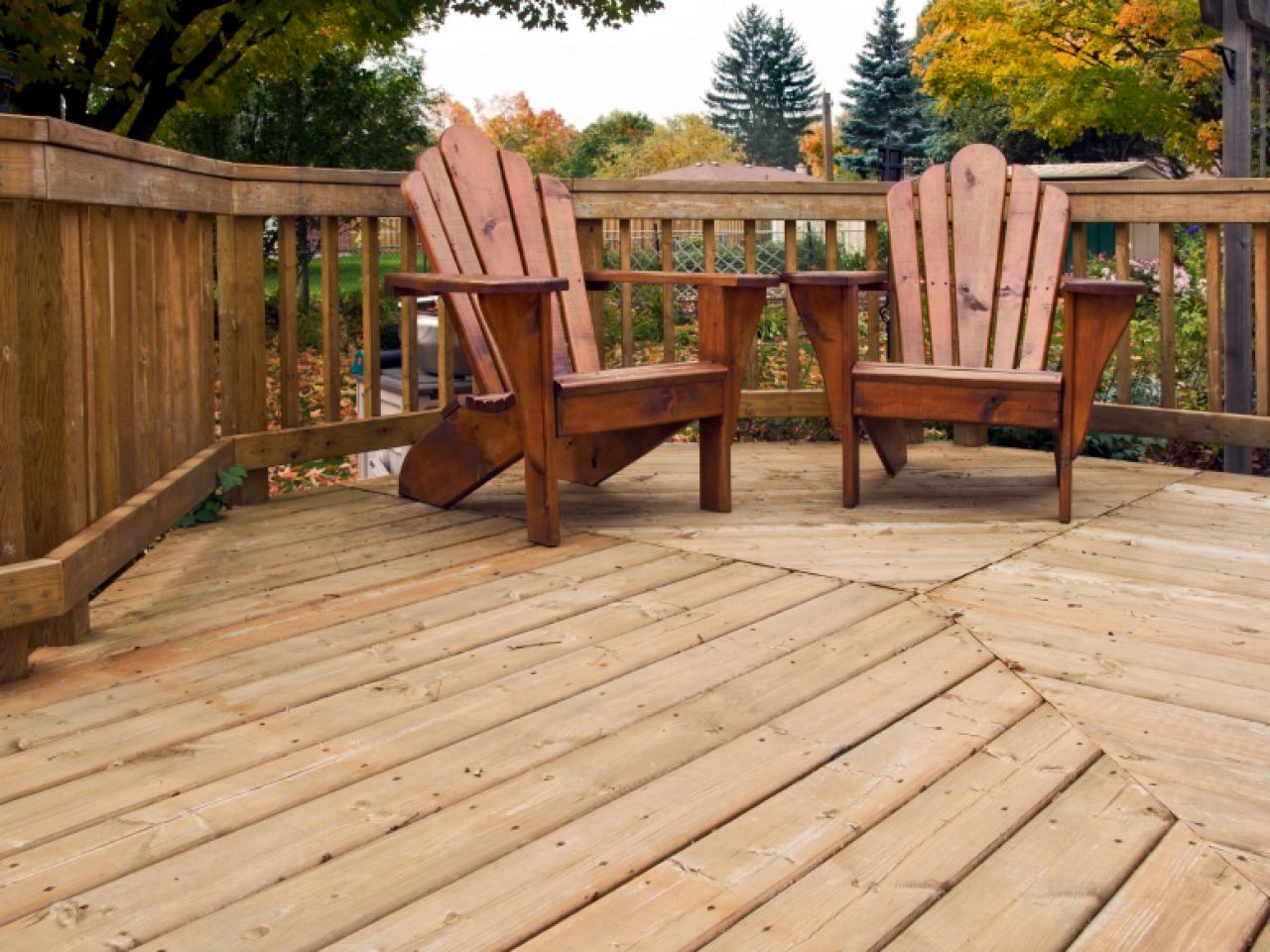 9. Wood deck addition