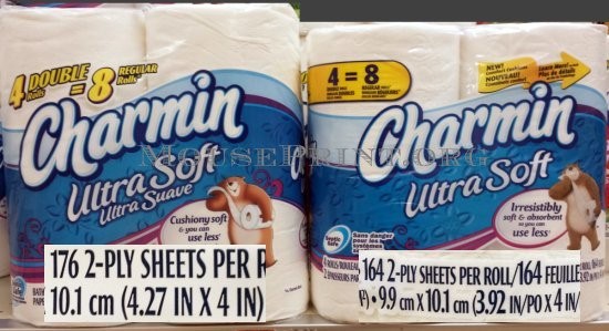 Charmin toilet paper