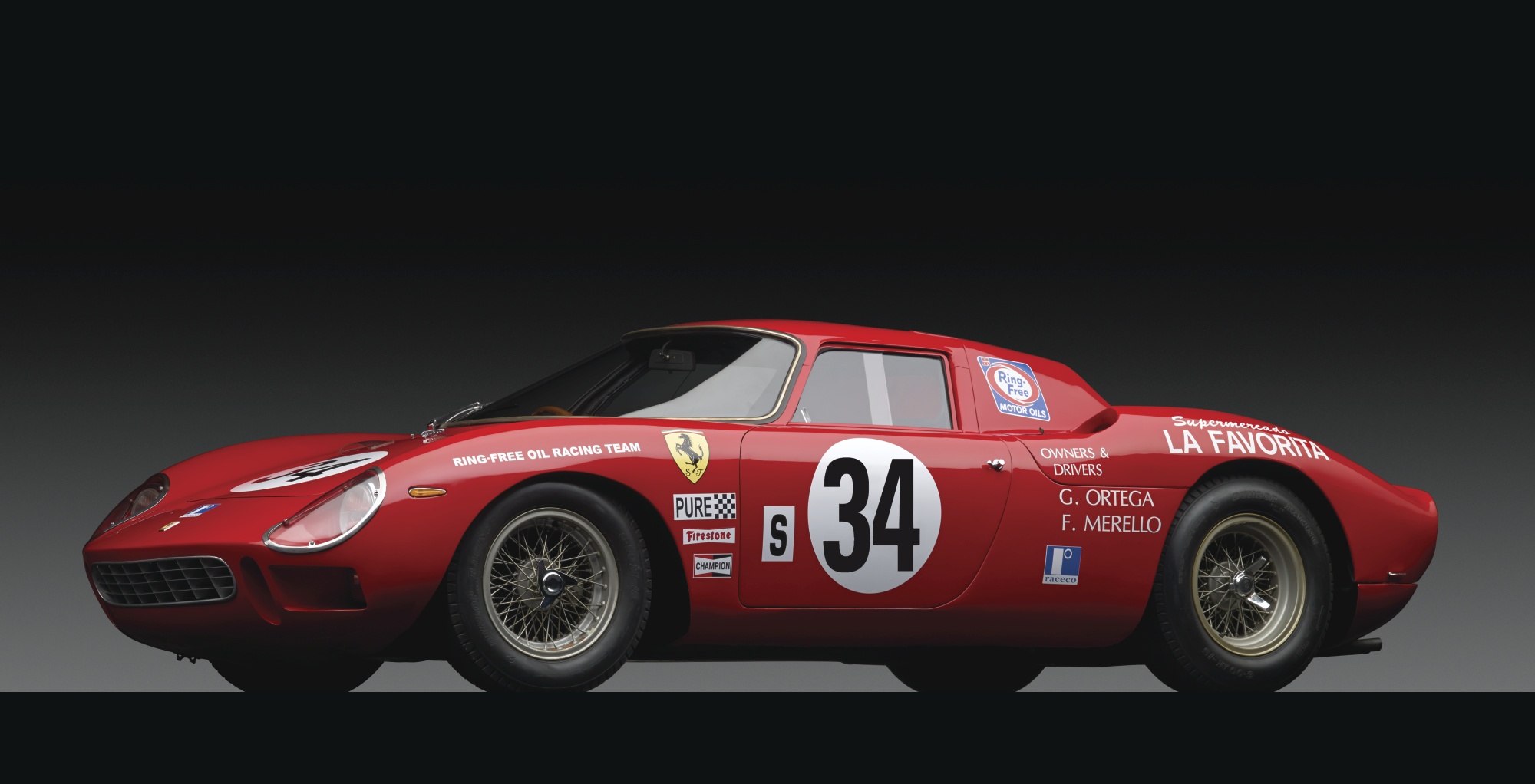 1964 Ferrari 250 LM - $12 million to $15 million 