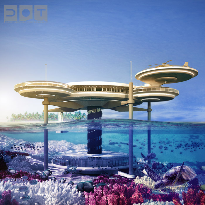 Dubai Water Discus Underwater Hotel