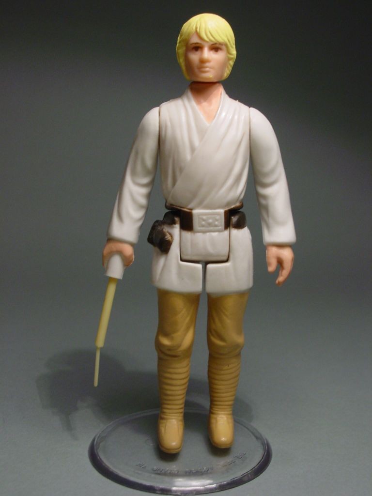 9) Luke Skywalker (with lightsaber) – $1000