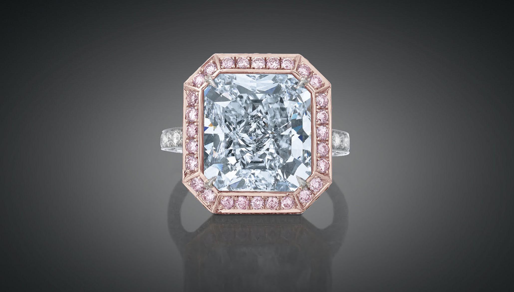 &quot;The Royal Blue&quot; Diamond Ring - $9.8 Million 