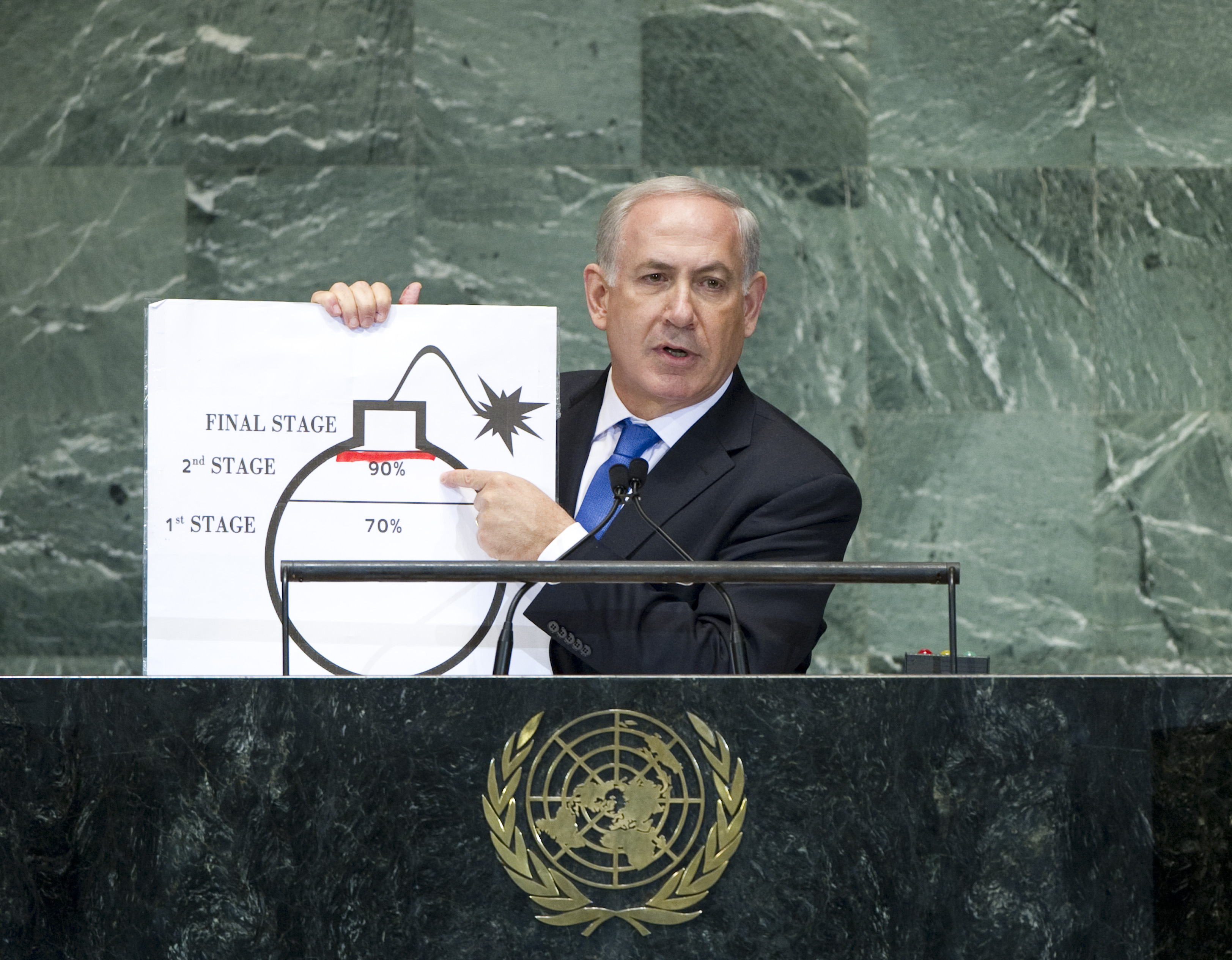 Benjamin Netanyahu, 2012