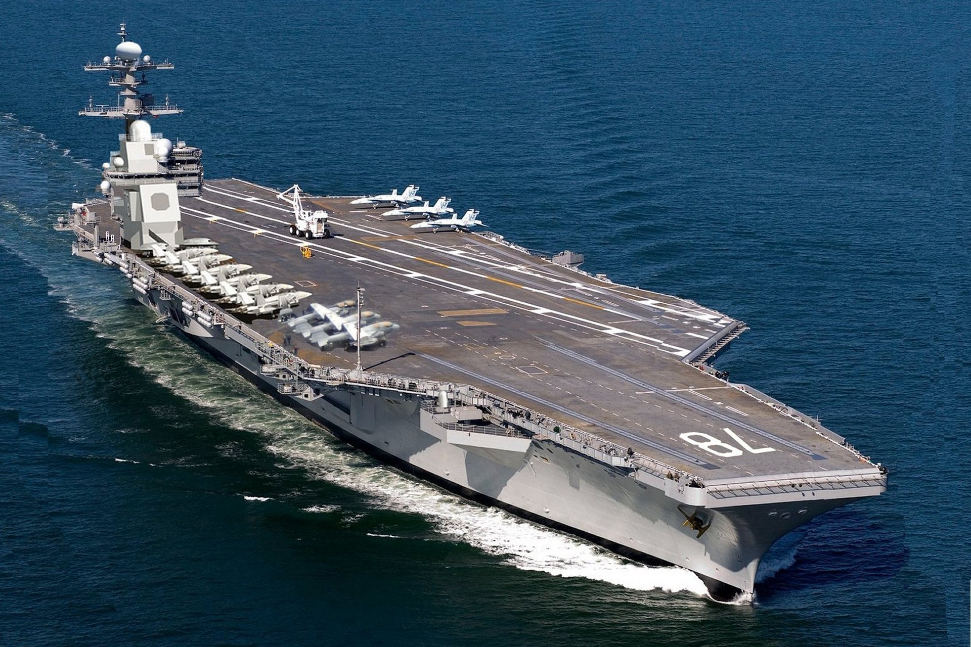USS Gerald Ford carrier - $38 billion
