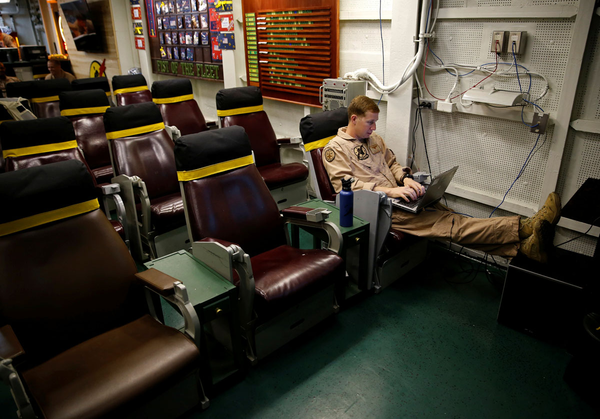 The Wider Image: Life aboard the USS Harry S. Truman 