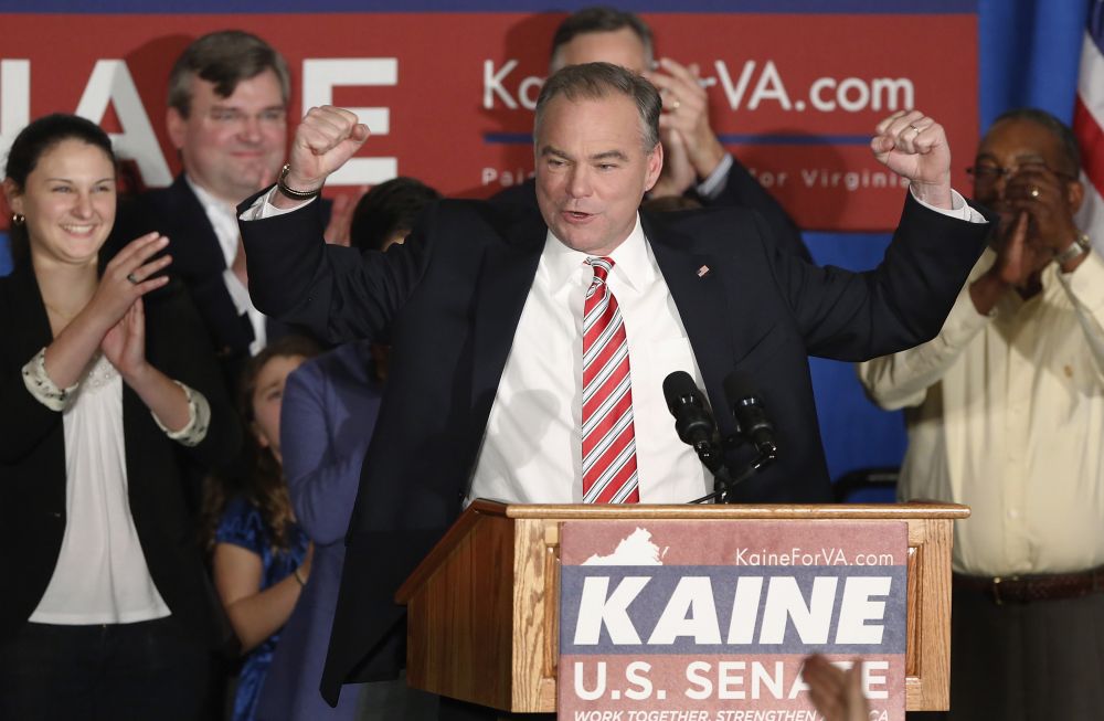 Tim Kaine, 57 – Virginia