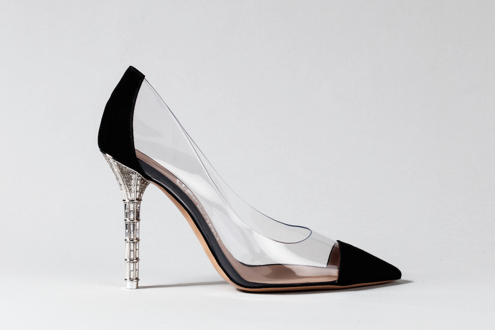 Salvatore Ferragamo’s Custom Made Replicas of Cinderella’s Glass Slippers, $2,500