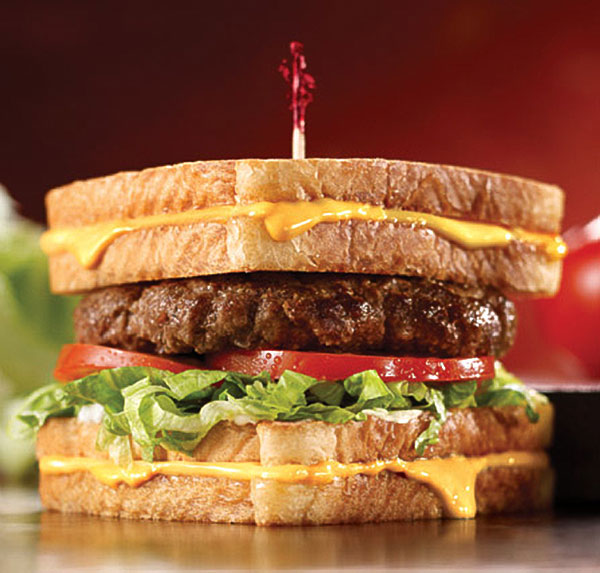 Friendly&#039;s Grilled Cheeseburger Melt
