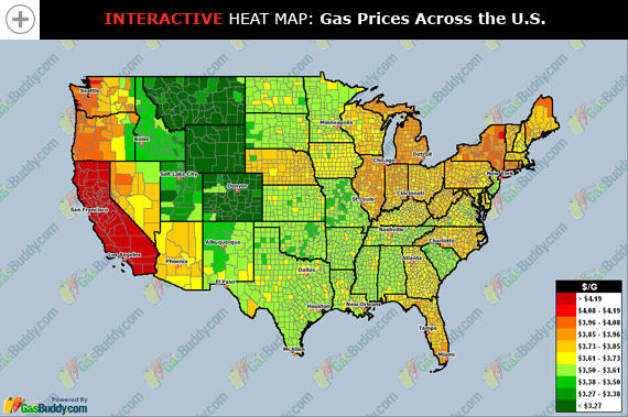 Gas Prices by County