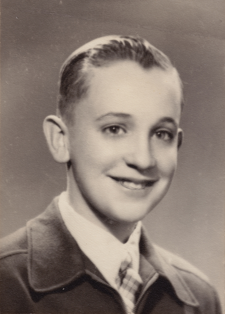 Jorge Mario Bergoglio as a young teenager