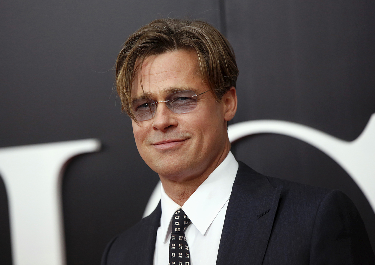 Cast member Brad Pitt poses on the red carpet at the premiere of  &quot;The Big Short&quot; in New York
