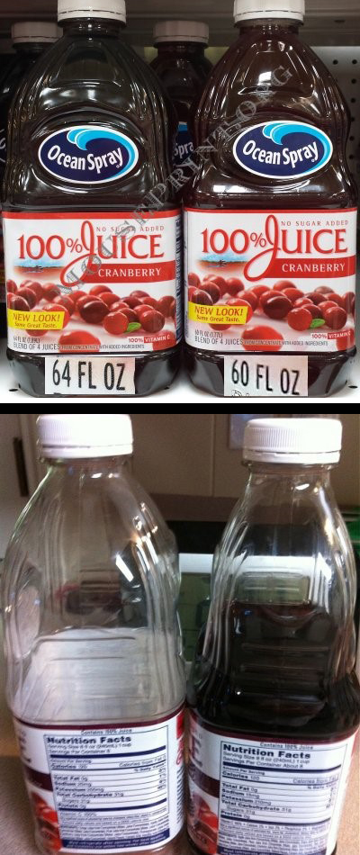 Ocean Spray cranberry juice