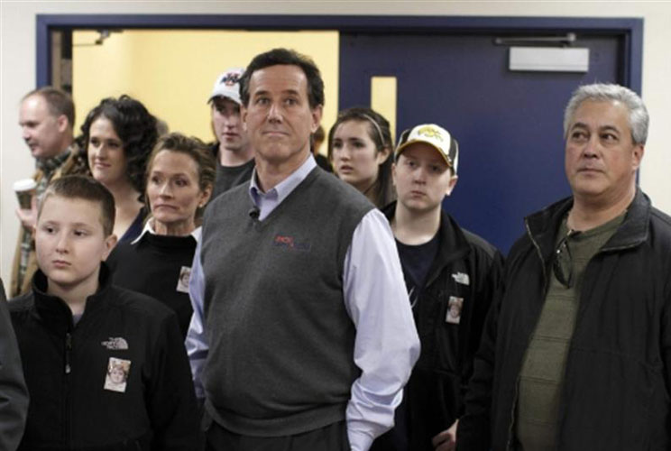 Call it the &quot;Mr. Rogers Effect&quot; if you want, but many are crediting Rick Santorum’s surprising second-place finish in the Iowa caucuses to his heart-felt conservatism, relentless campaigning and, yes, his wide array of sleeveless V-neck sweater vests. The
