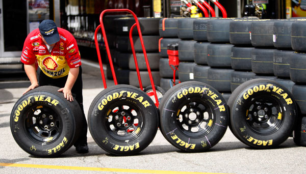 The reason Goodyear’s tires last so long is due to a fibrous material (said to be five times stronger than steel) that was originally developed in &lt;a href=&quot;http://spinoff.nasa.gov/Spinoff2008/tech_benefits.html&quot; target=&quot;_blank&quot;&gt;partnership with NASA&lt;/a&gt; i