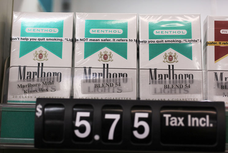 Cigarettes are taxed at $1 a pack on the federal level. Cigars are taxed between five cents and 40 cents each, depending on the size of the cigar. There also are taxes on pipe tobacco, snuff and other processed tobacco products. The money goes to the fede