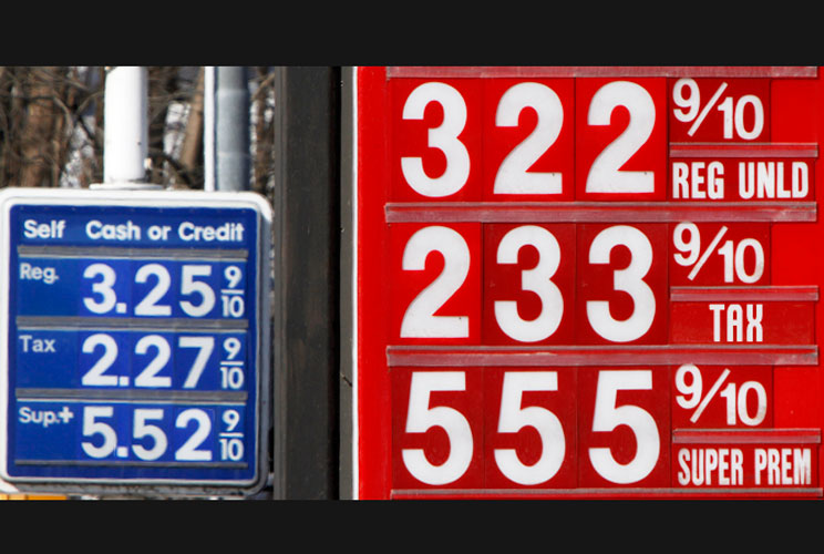 The main federal excise tax is 18.3 cents a gallon. Proceeds, estimated to top $37 billion in fiscal 2011, go to the Highway Trust Fund, which mostly finances the interstate highway system. Less than 3 cents a gallon goes to finance mass transit projects.