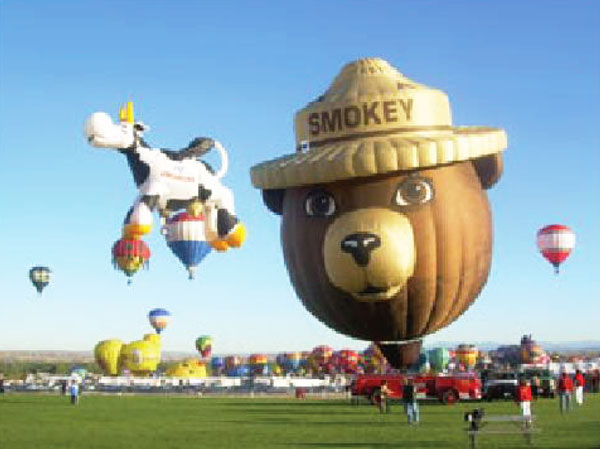 		<p>The U.S. Forest Service spent $31,071 this year to have Smokey Bear balloons appear at festivals in the Southwest, and the government spent another $13,938 on three Smokey statues. A set of Smokey road signs cost $4,438. In all, that's nearly $50,000