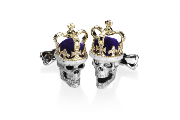 		&lt;p&gt;You don&#039;t see these cufflinks every day. Michael C. Fina, a jewelry store on Fifth Avenue in Manhattan, sells cufflinks with the &quot;Superman&quot; insignia or crafted into the shape of a Darth Vader helmet -- as well as this $16,125 Gold Crowned Diamond Eye