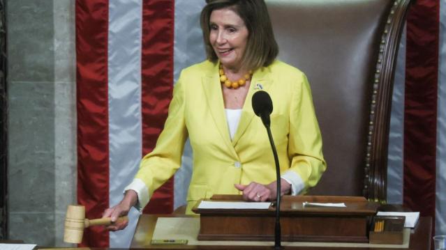 House Speaker Nancy Pelosi called it a day of celebration.