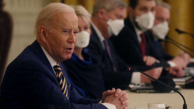 U.S. President Joe Biden hosts the National Governors Association at the White House
