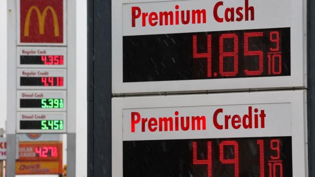 Gas prices have been falling lately, but Wednesday&#039;s inflation report is expected to show another 40-year high.