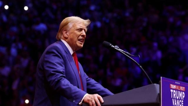 Trump at the MSG rally