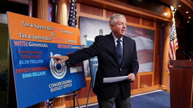 Senator Graham Holds News Conference on Build Back Better CBO Score
