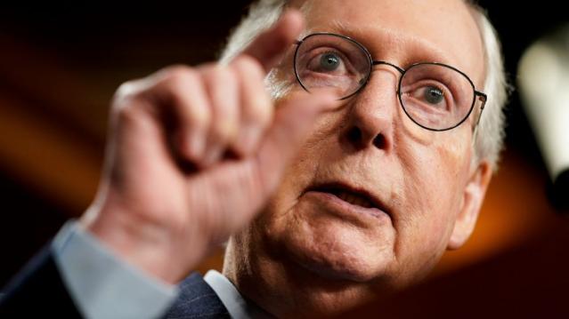 Mitch McConnell (R-KY) will be staying on as minority leader.