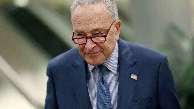 Schumer is moving ahead with foreign aid bill.