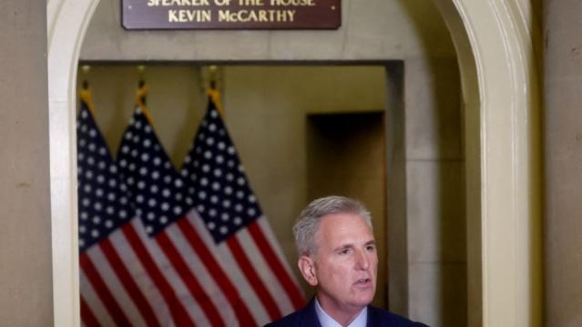 McCarthy announced an impeachment inquiry.
