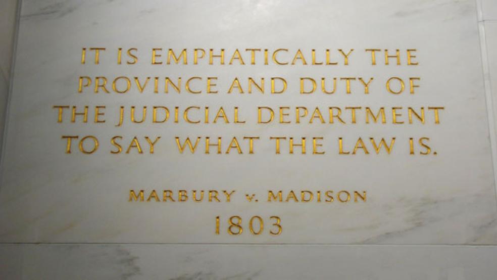 Marbury V Madison Important Today