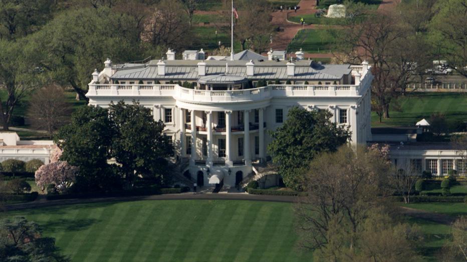 FILE PHOTO: The White House as seen from the Washington Monument