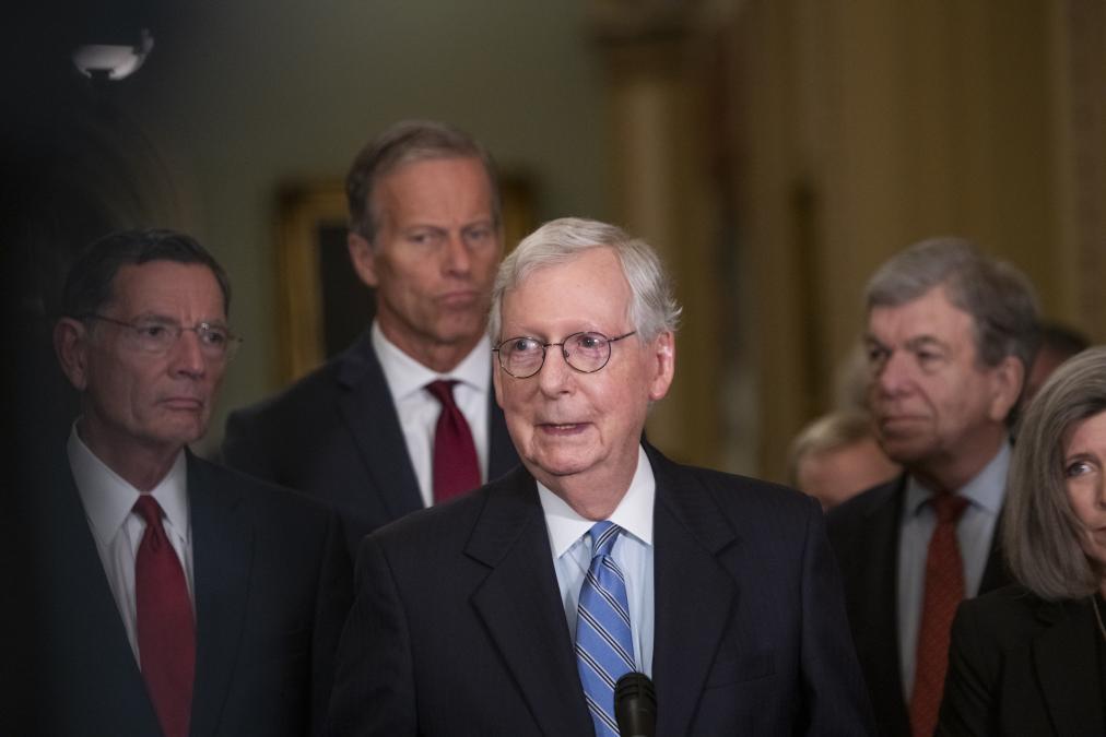 DC: Senate Republicans policy luncheon press conference