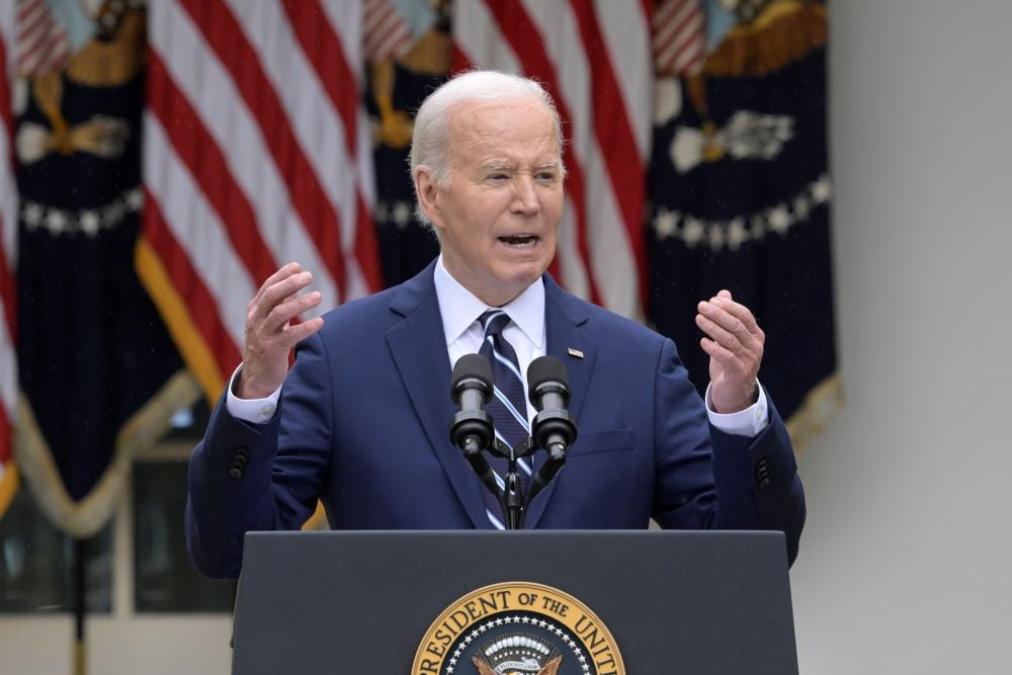 Biden spoke about his economic agenda.