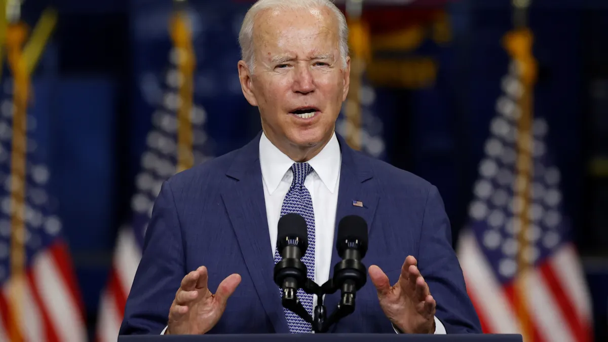 U.S. President Biden visits New Jersey
