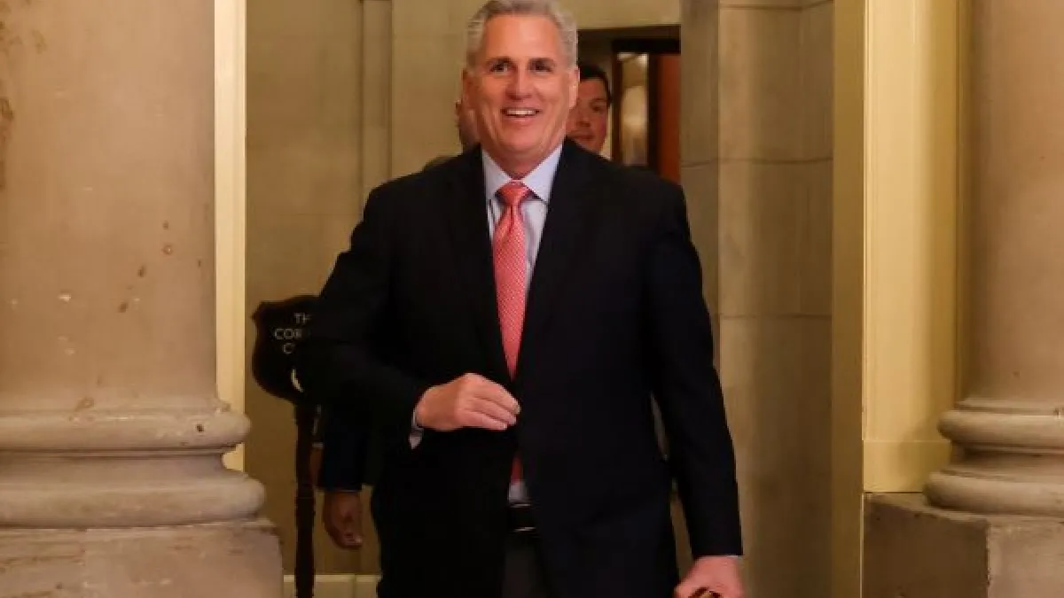 McCarthy says the vote will happen this week. McCarthy says the vote will happen this week.